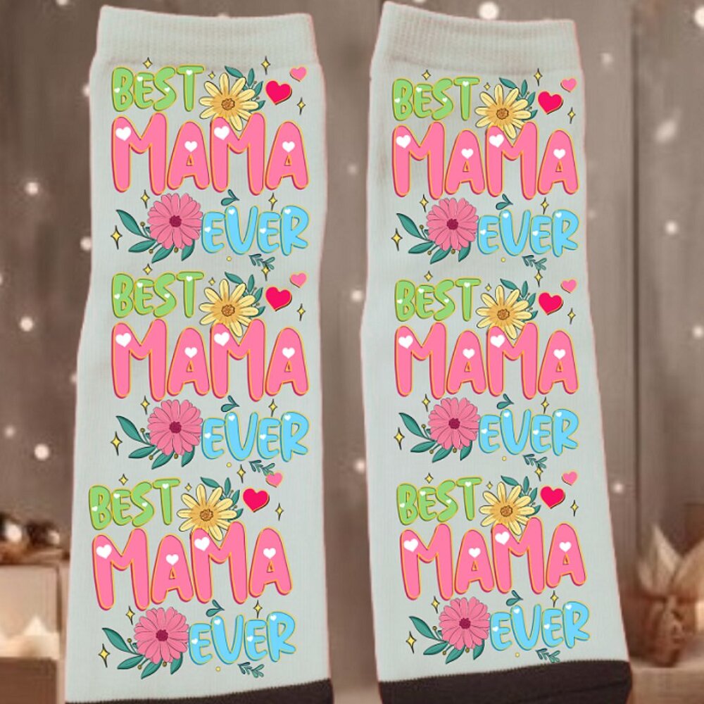 Best Mama Ever Ankle Socks